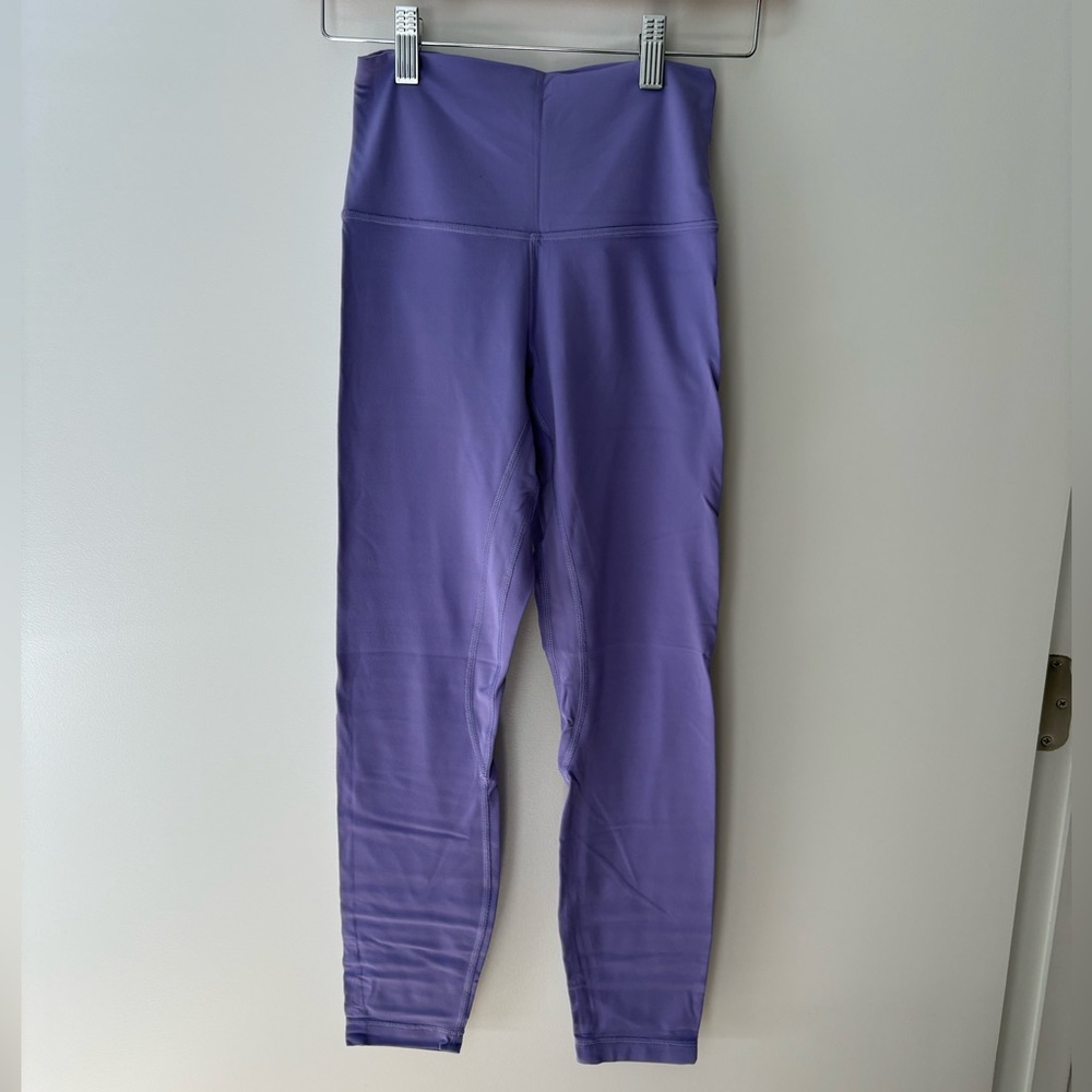 Size 4 Lavender Lululemon Align Leggings 25”